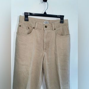 L.L. Bean Tan Original Fit 8MT Pants